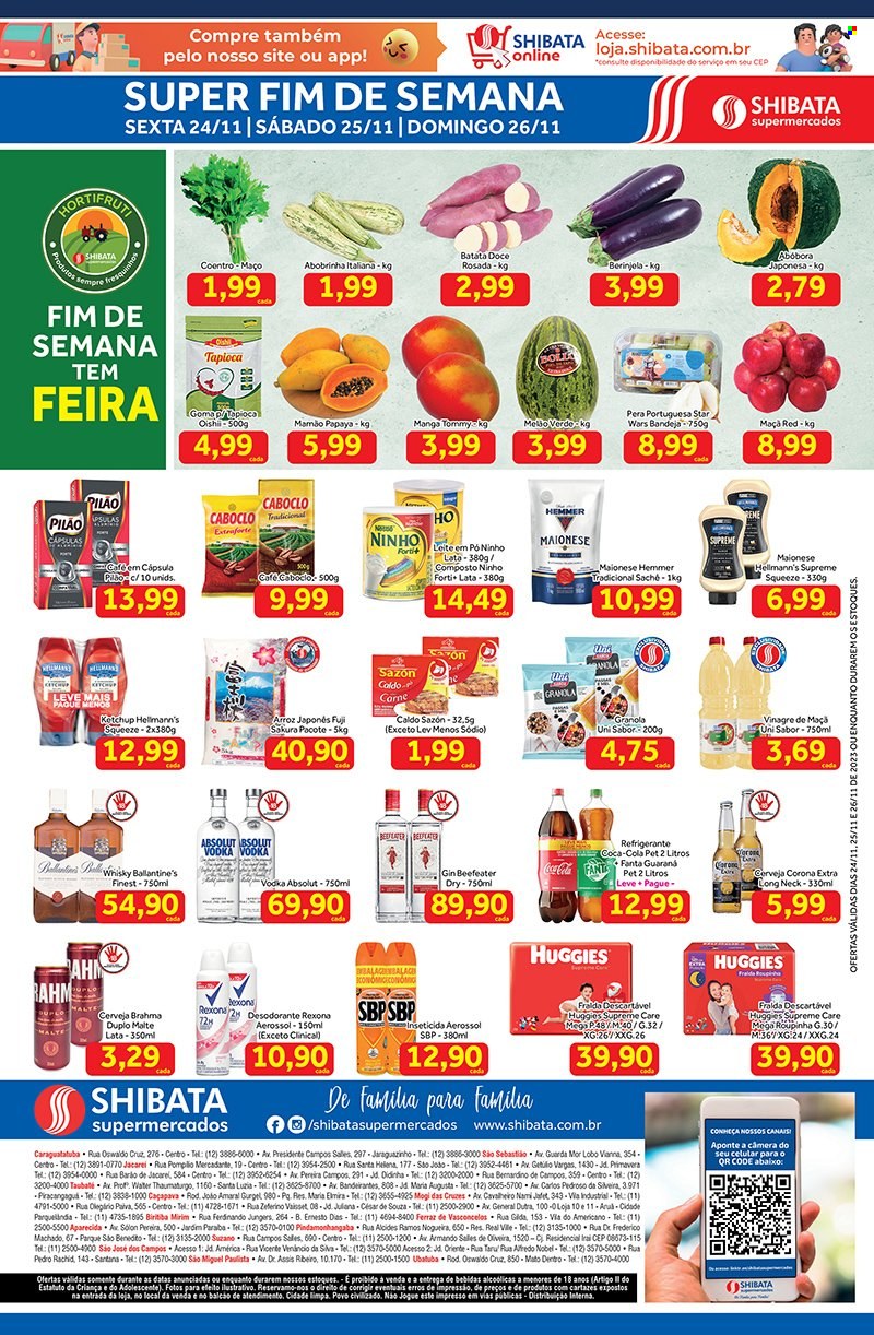 Folheto Shibata Supermercados - 24/11/2023 - 26/11/2023. Página 2