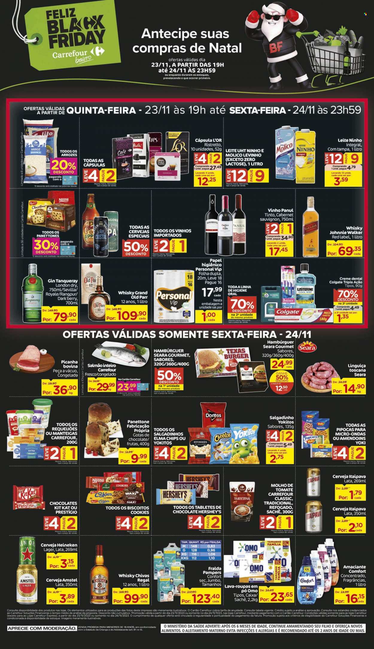Folheto Carrefour Bairro - 24/11/2023 - 24/11/2023. Página 1