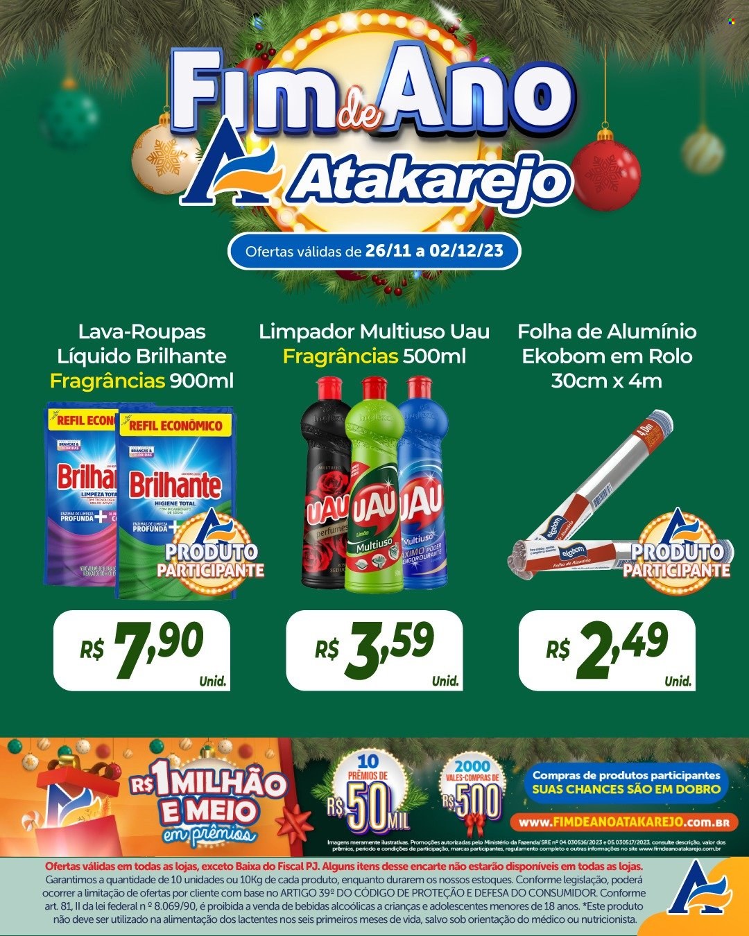 Folheto Atakadão Atakarejo - 26/11/2023 - 02/12/2023. Página 6
