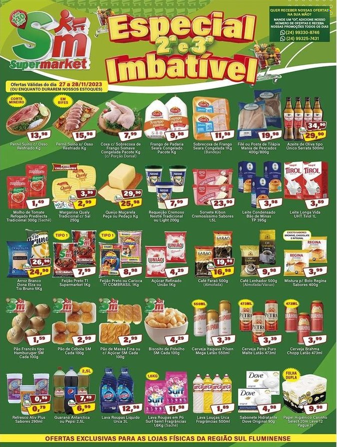 Folheto Rede Supermarket - 27/11/2023 - 28/11/2023. Página 1