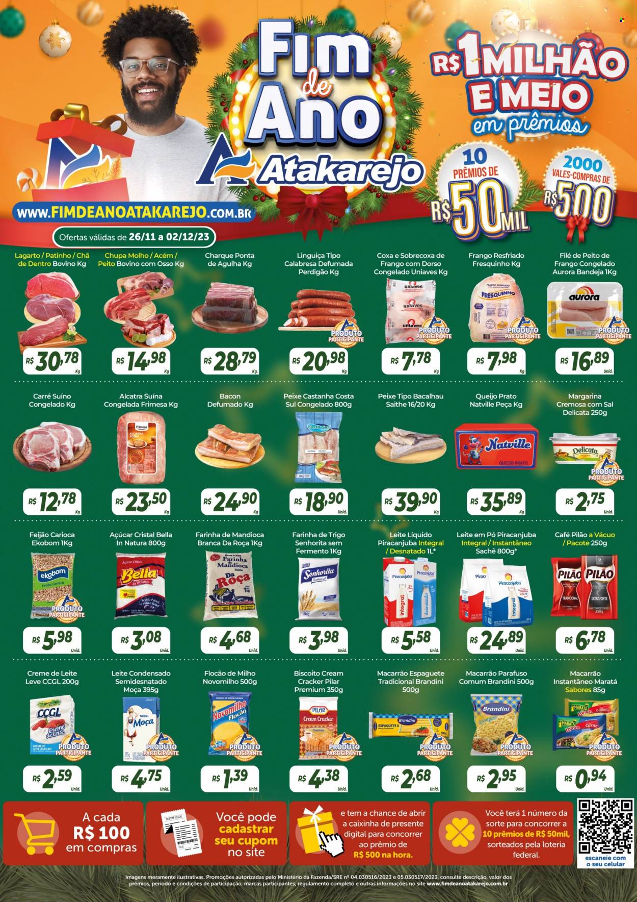 Folheto Atakadão Atakarejo - 26/11/2023 - 02/12/2023. Página 1
