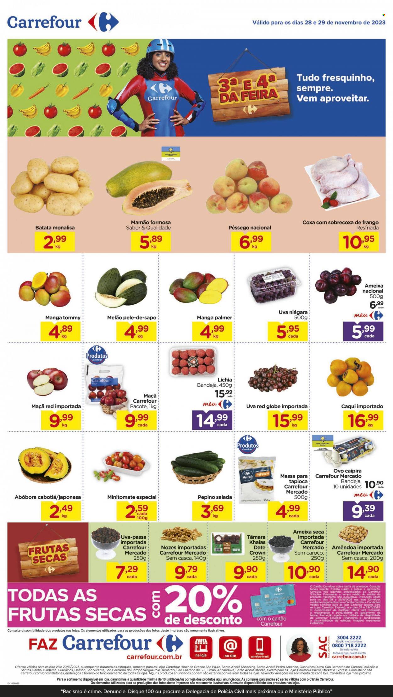 Folheto Carrefour Hiper - 28/11/2023 - 29/11/2023. Página 1