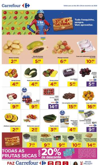 Folheto Carrefour Hiper - 28/11/2023 - 29/11/2023.