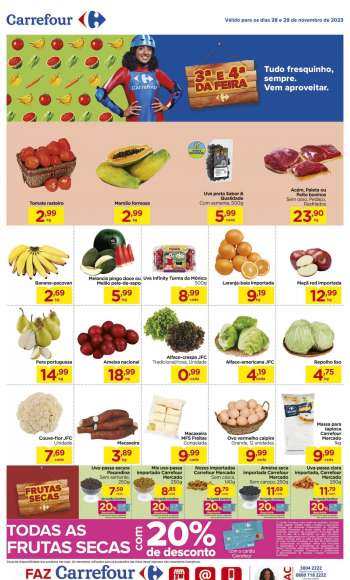 Folheto Carrefour Hiper - 28/11/2023 - 29/11/2023.