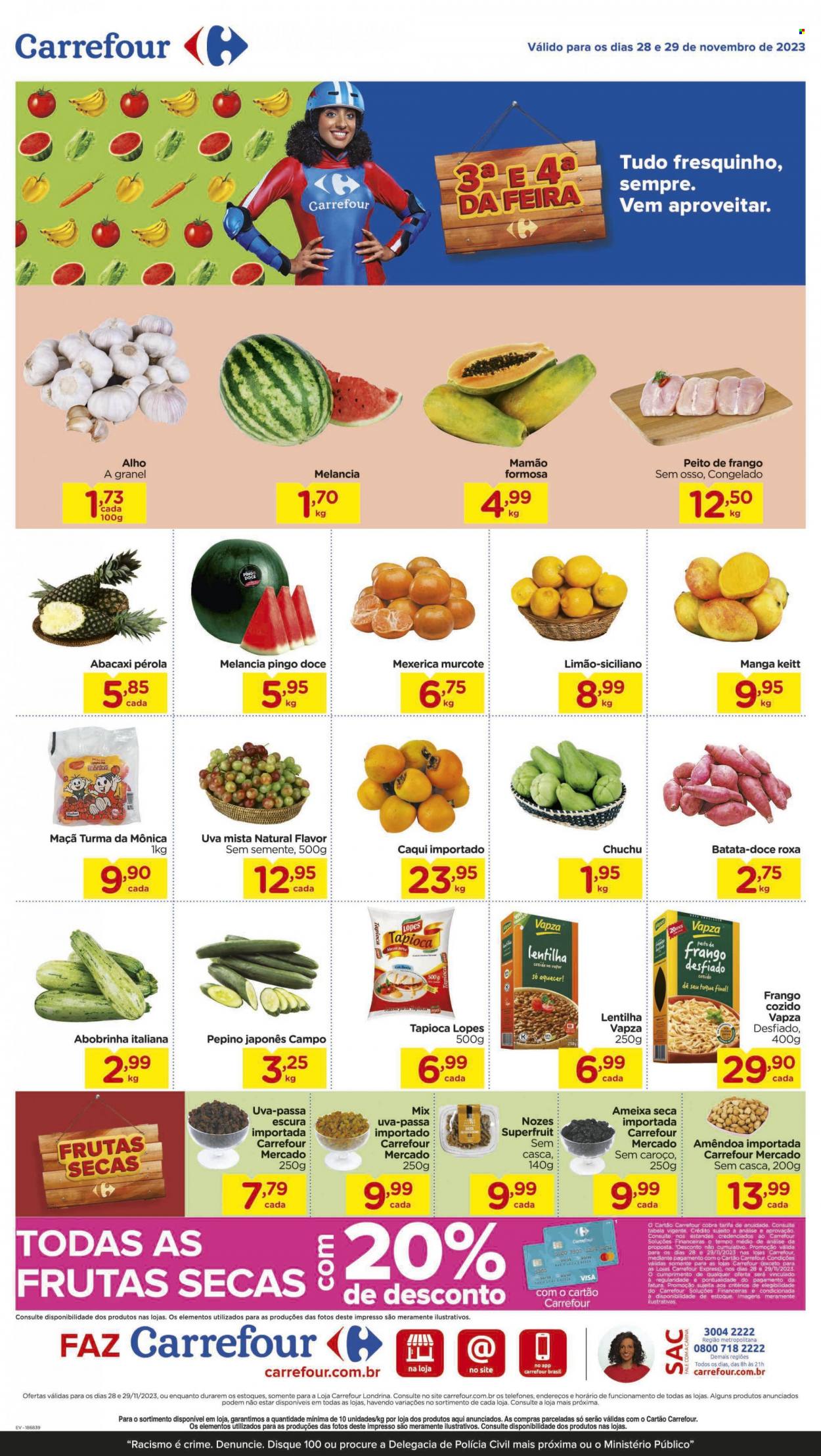 Folheto Carrefour Hiper - 28/11/2023 - 29/11/2023. Página 1