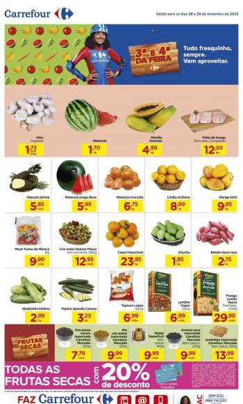 Folheto Carrefour Hiper - 28/11/2023 - 29/11/2023.
