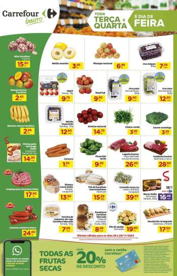 Folheto Carrefour Bairro - 28/11/2023 - 29/11/2023.