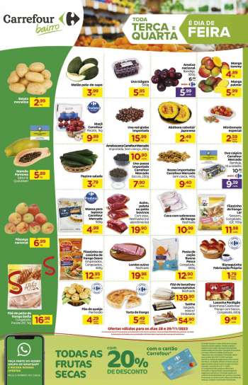 Folheto Carrefour Bairro - 28/11/2023 - 29/11/2023.