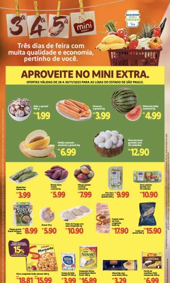 Folheto Mini Extra - 28/11/2023 - 30/11/2023.