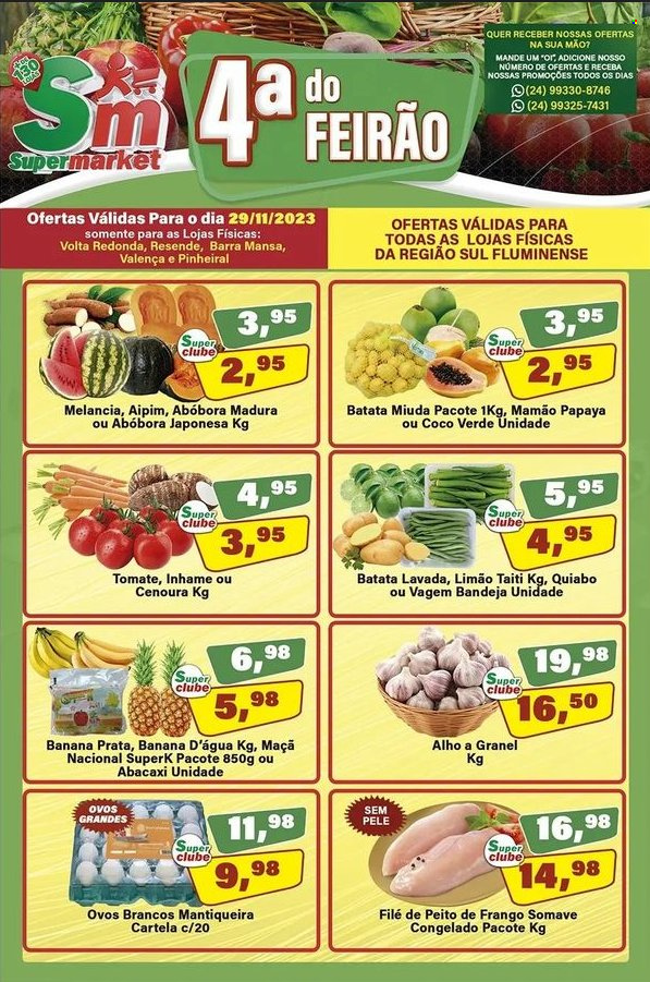 Folheto Rede Supermarket - 29/11/2023 - 29/11/2023. Página 1