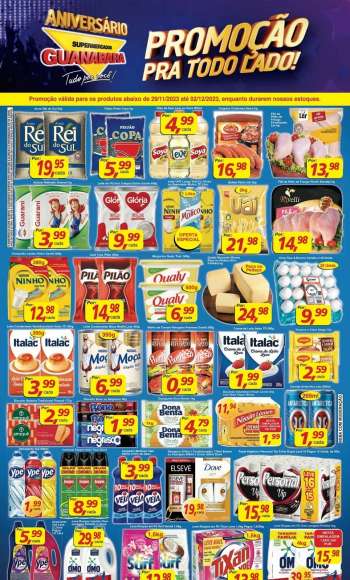 Folheto Supermercados Guanabara - 29/11/2023 - 02/12/2023.