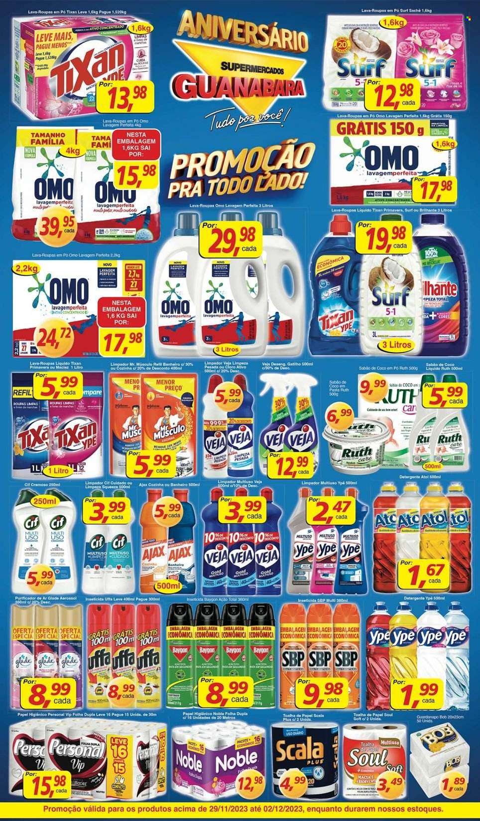 Folheto Supermercados Guanabara - 29/11/2023 - 02/12/2023. Página 8