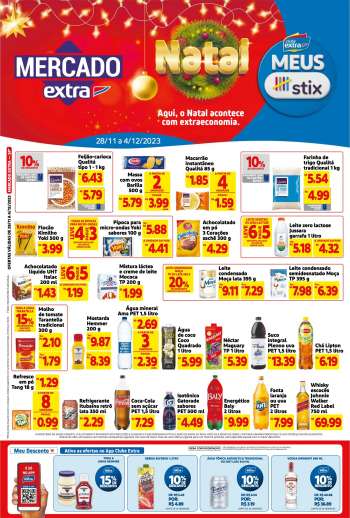 Folheto Mercado Extra - 28/11/2023 - 04/12/2023.