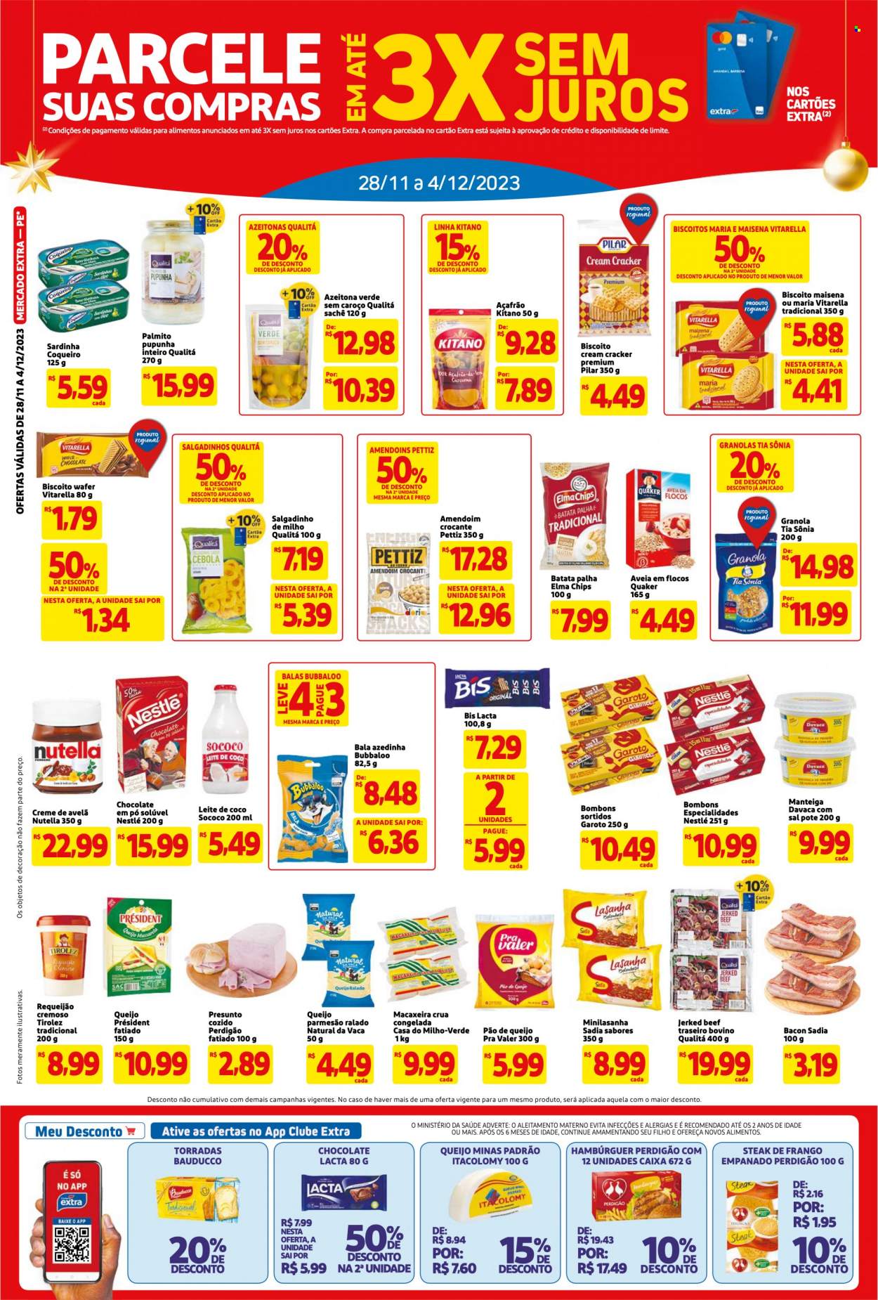 Folheto Mercado Extra - 28/11/2023 - 04/12/2023. Página 2