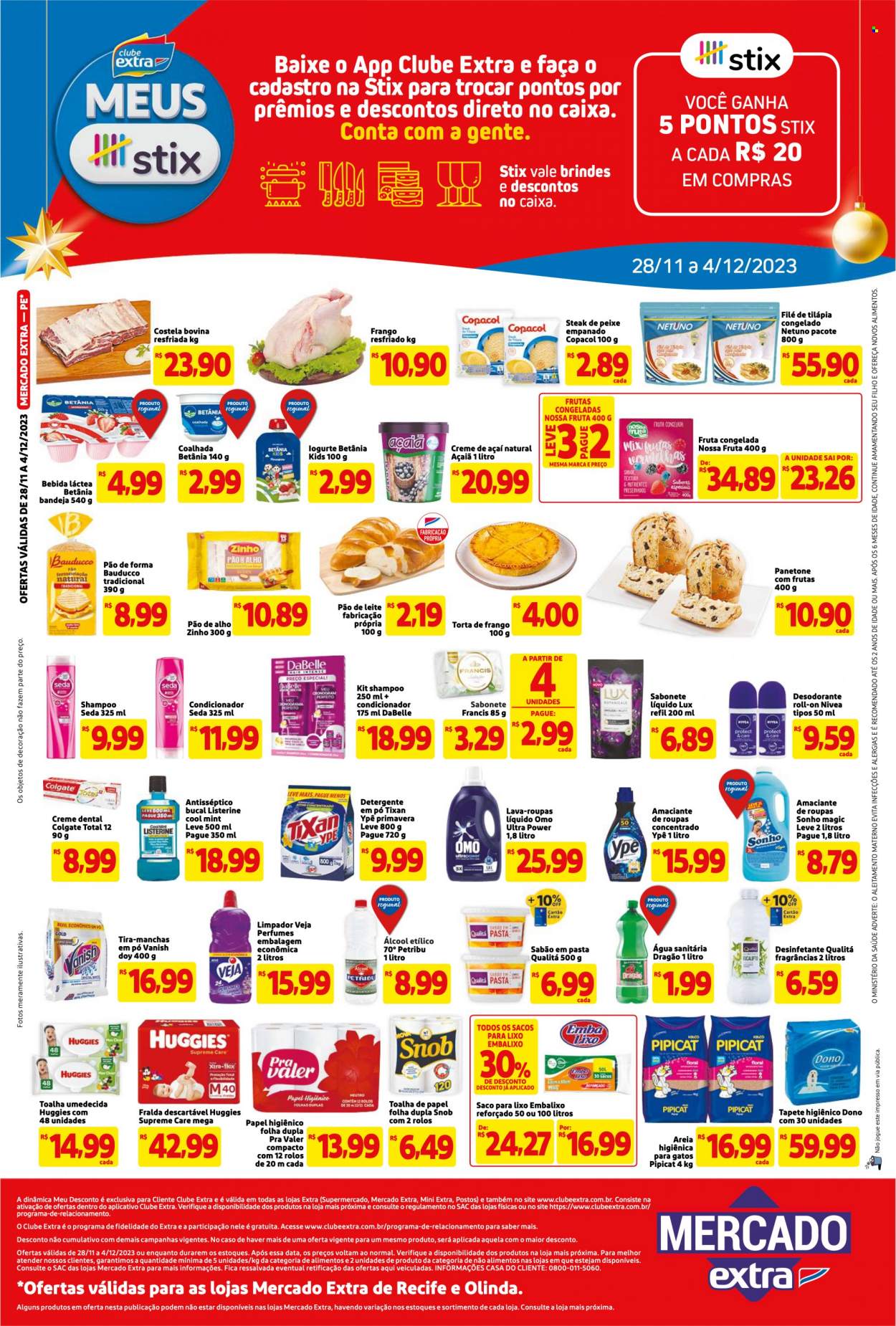 Folheto Mercado Extra - 28/11/2023 - 04/12/2023. Página 3
