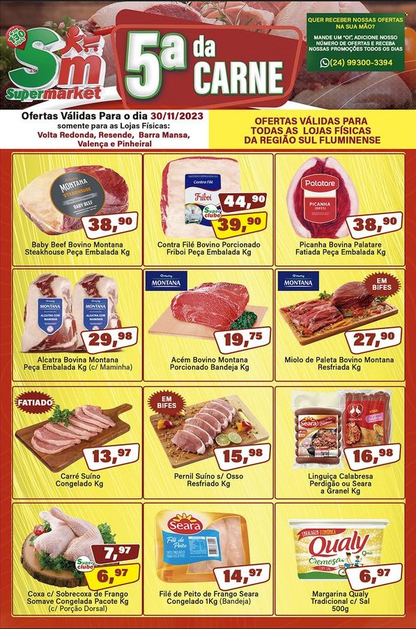 Folheto Rede Supermarket - 30/11/2023 - 30/11/2023. Página 1