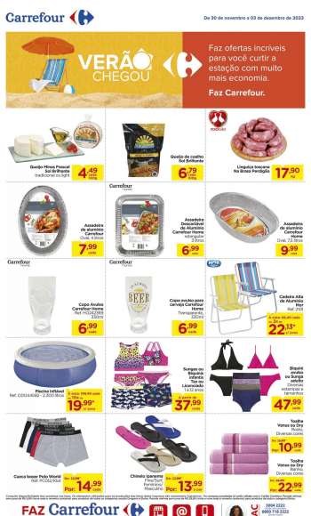 Folheto Carrefour Hiper - 30/11/2023 - 03/12/2023.