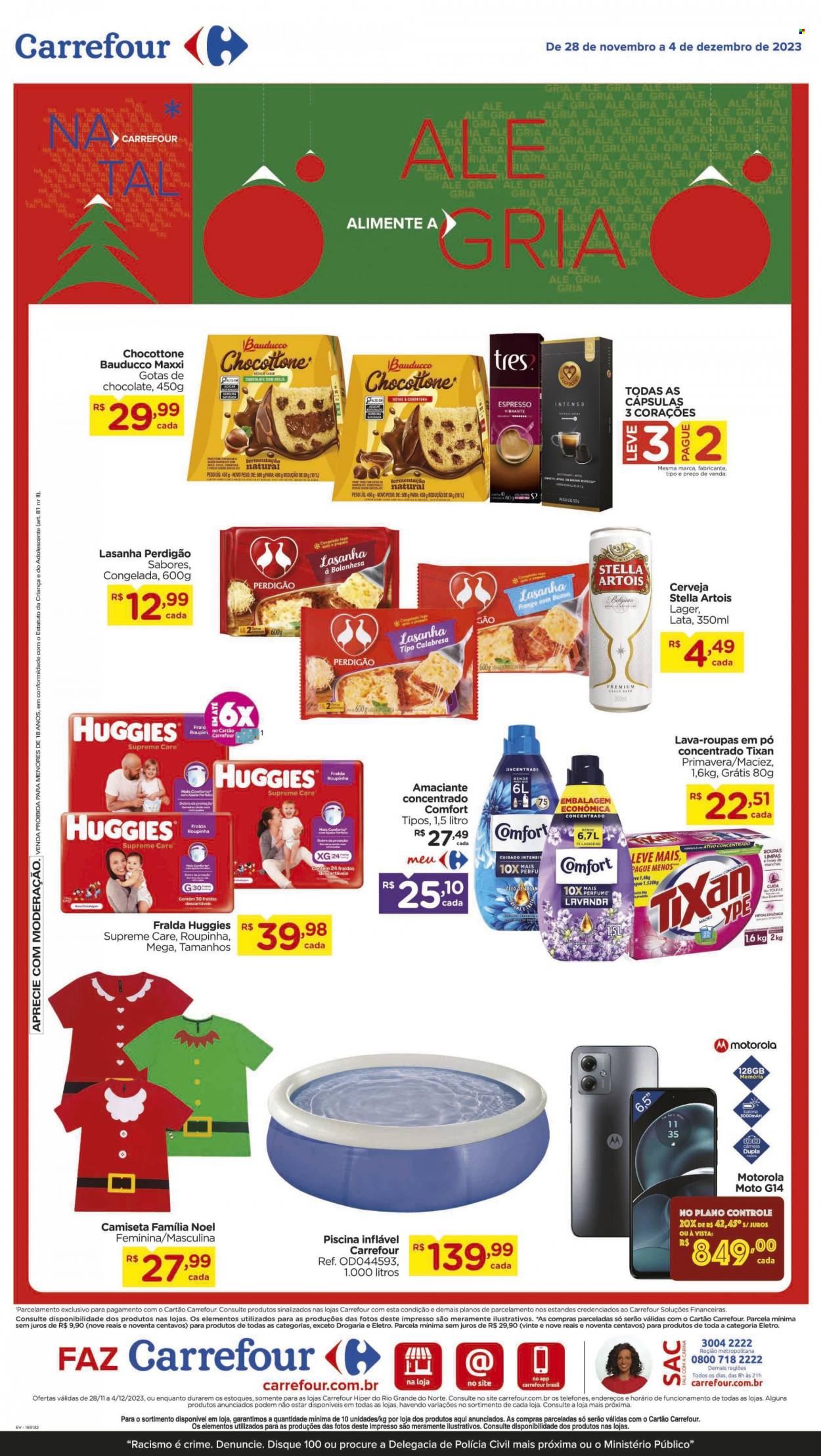 Folheto Carrefour Hiper - 28/11/2023 - 04/12/2023. Página 1