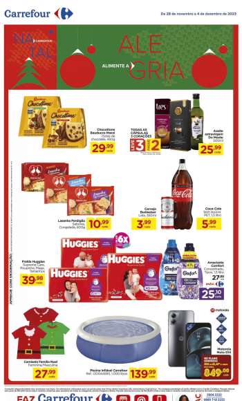 Folheto Carrefour Hiper - 28/11/2023 - 04/12/2023.