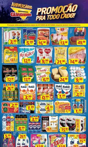 Folheto Supermercados Guanabara - 03/12/2023 - 06/12/2023.