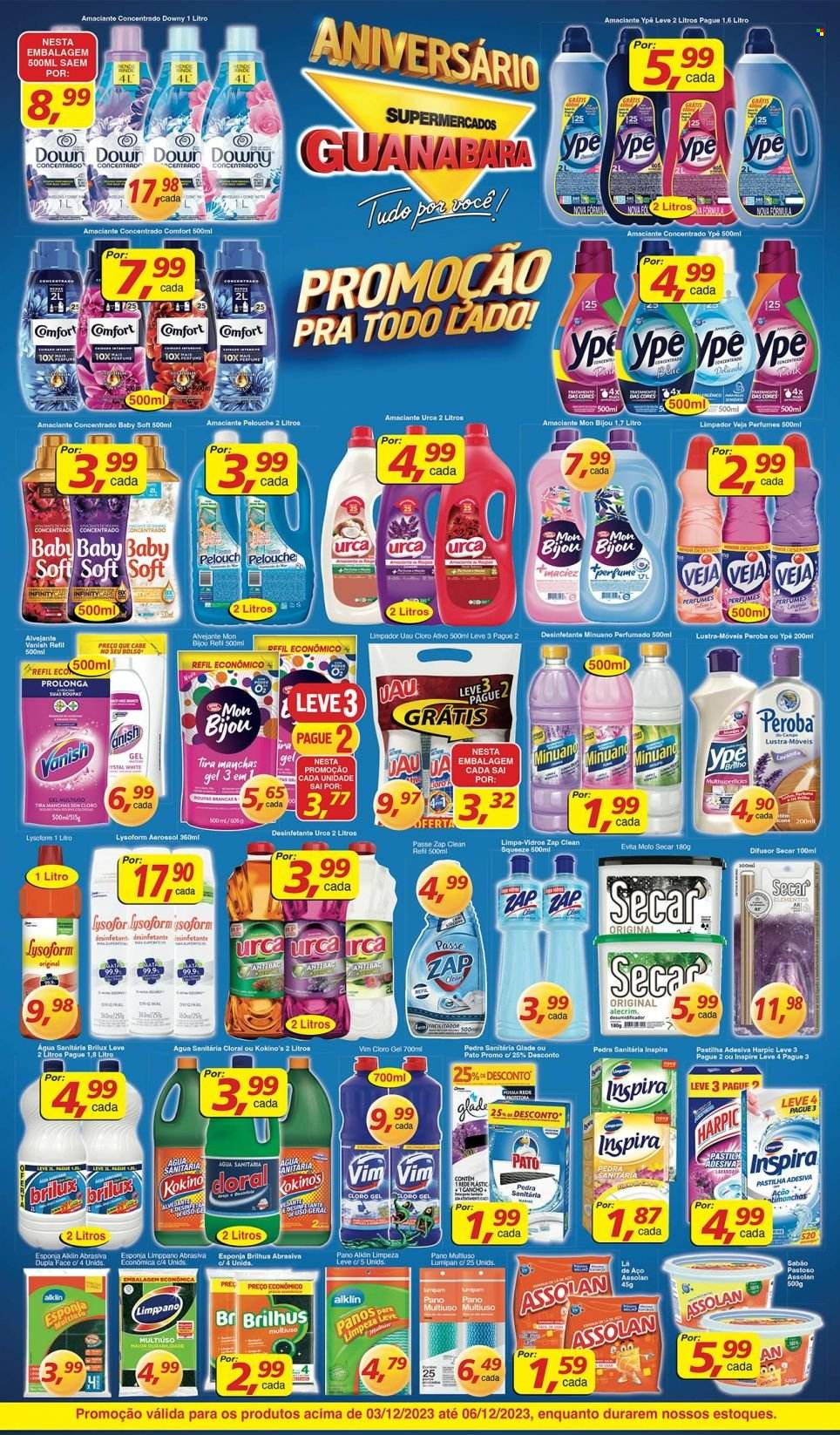 Folheto Supermercados Guanabara - 03/12/2023 - 06/12/2023. Página 9