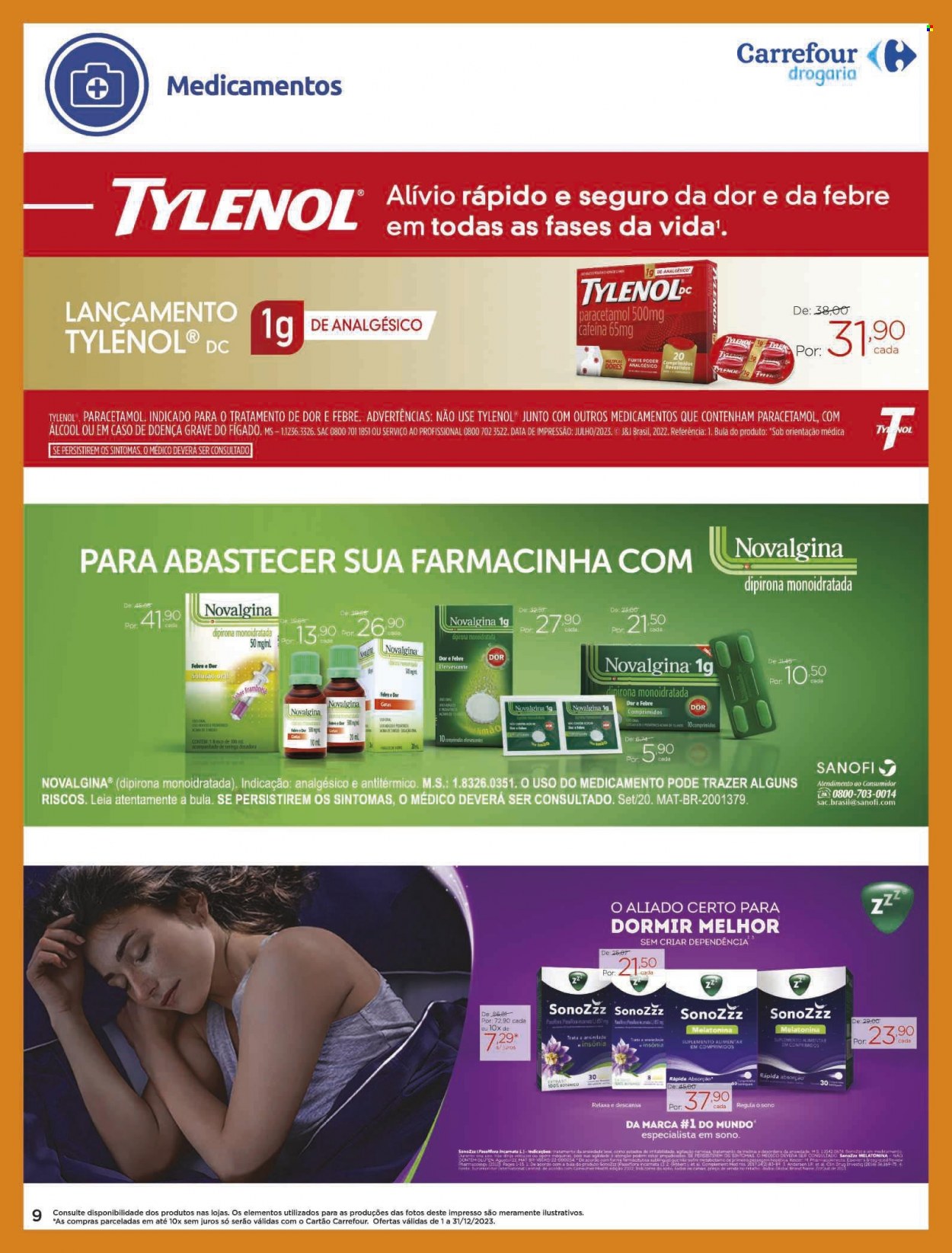 Folheto Carrefour Drogaria - 01/12/2023 - 31/12/2023. Página 9