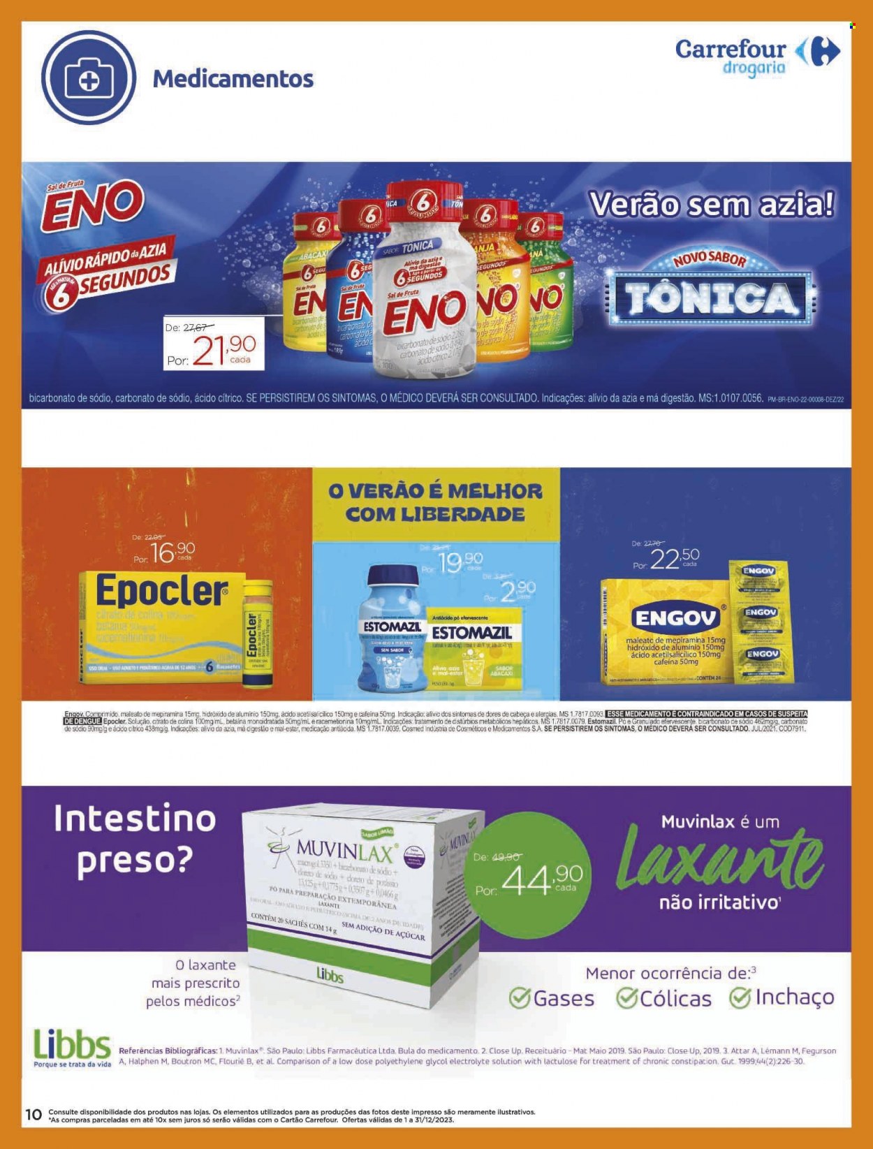 Folheto Carrefour Drogaria - 01/12/2023 - 31/12/2023. Página 10