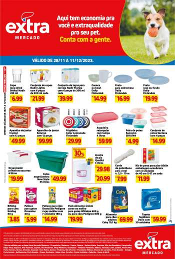 Folheto Mercado Extra - 28/11/2023 - 11/12/2023.