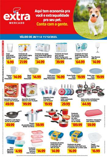 Folheto Mercado Extra - 28/11/2023 - 11/12/2023.