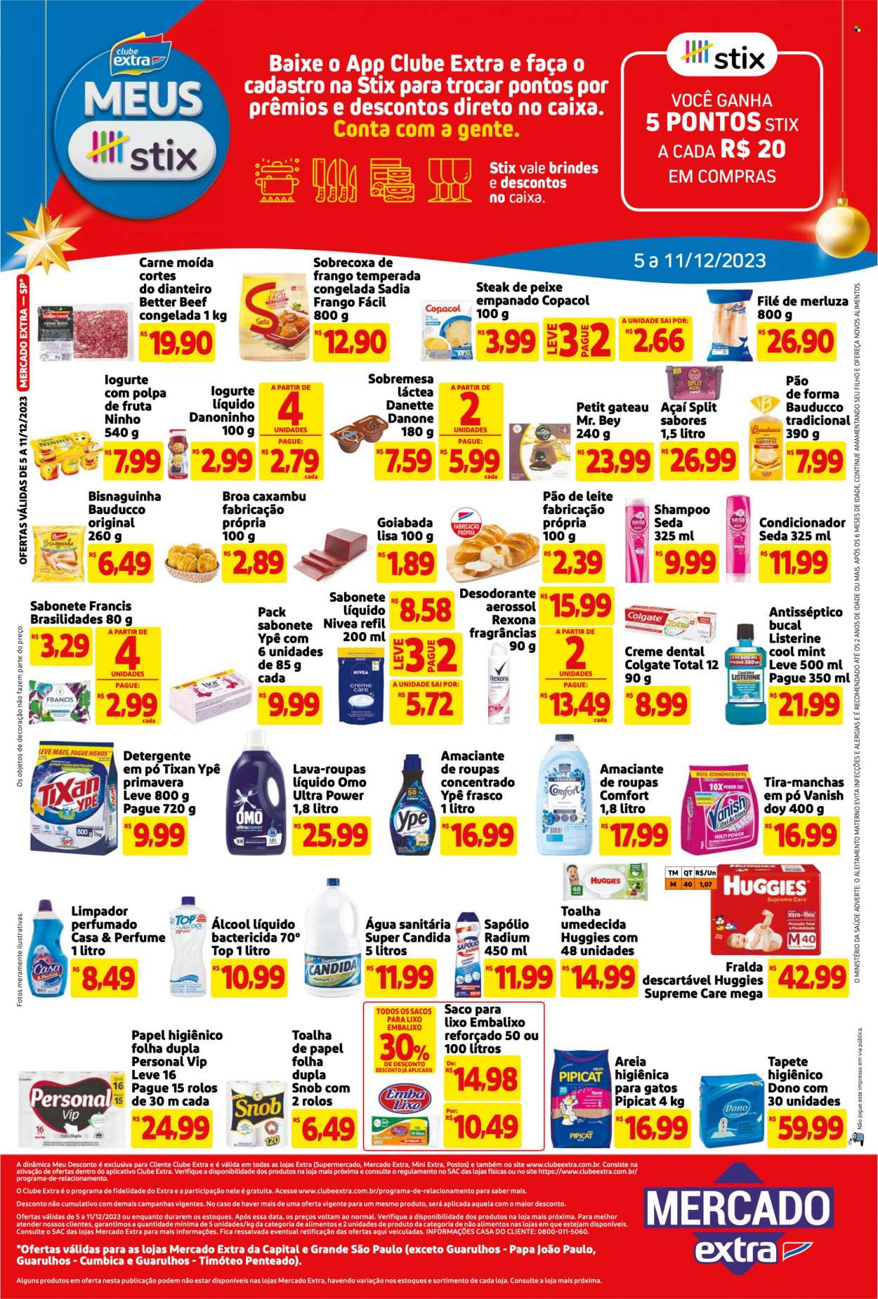 Folheto Mercado Extra - 05/12/2023 - 11/12/2023. Página 3
