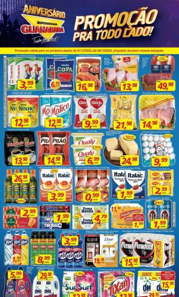 Folheto Supermercados Guanabara - 07/12/2023 - 09/12/2023.