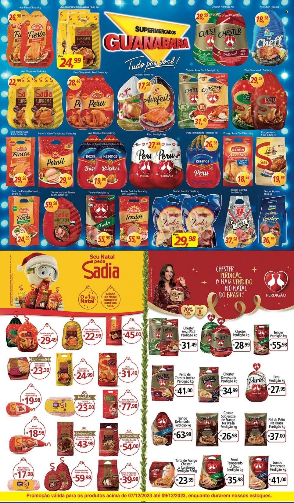 Folheto Supermercados Guanabara - 07/12/2023 - 09/12/2023. Página 12