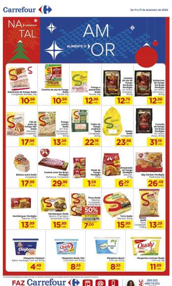 Folheto Carrefour Hiper - 11/12/2023 - 17/12/2023.