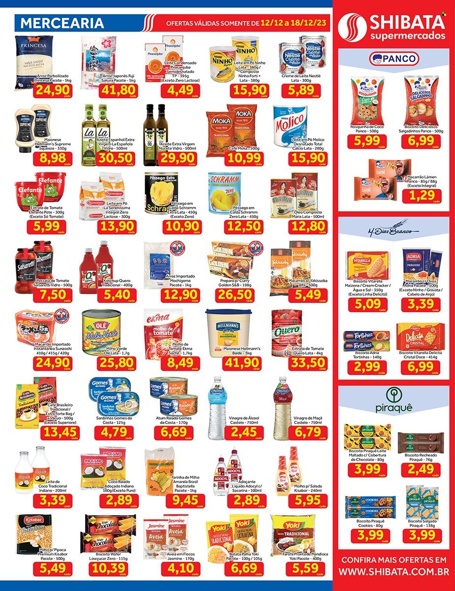 Folheto Shibata Supermercados - 12/12/2023 - 18/12/2023. Página 2