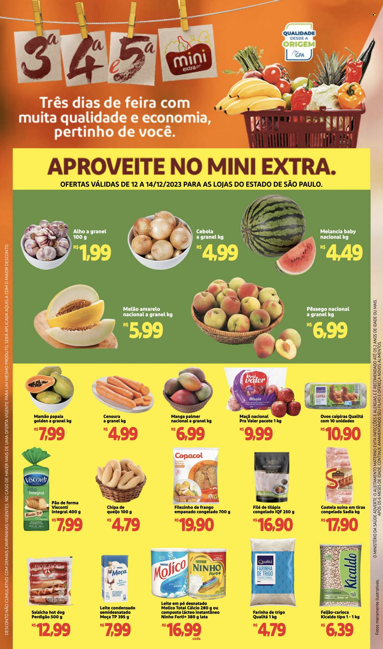 Folheto Mini Extra - 12/12/2023 - 14/12/2023. Página 1
