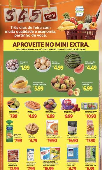 Folheto Mini Extra - 12/12/2023 - 14/12/2023.