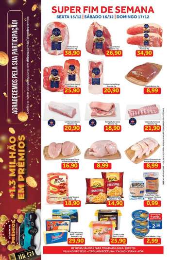 Folheto Shibata Supermercados - 15/12/2023 - 17/12/2023.