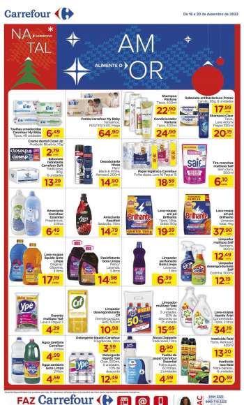 Folheto Carrefour Hiper - 16/12/2023 - 20/12/2023.
