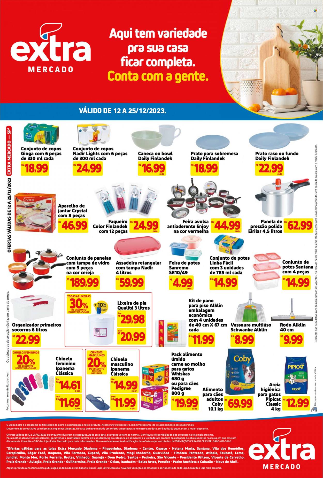 Folheto Mercado Extra - 12/12/2023 - 25/12/2023. Página 1