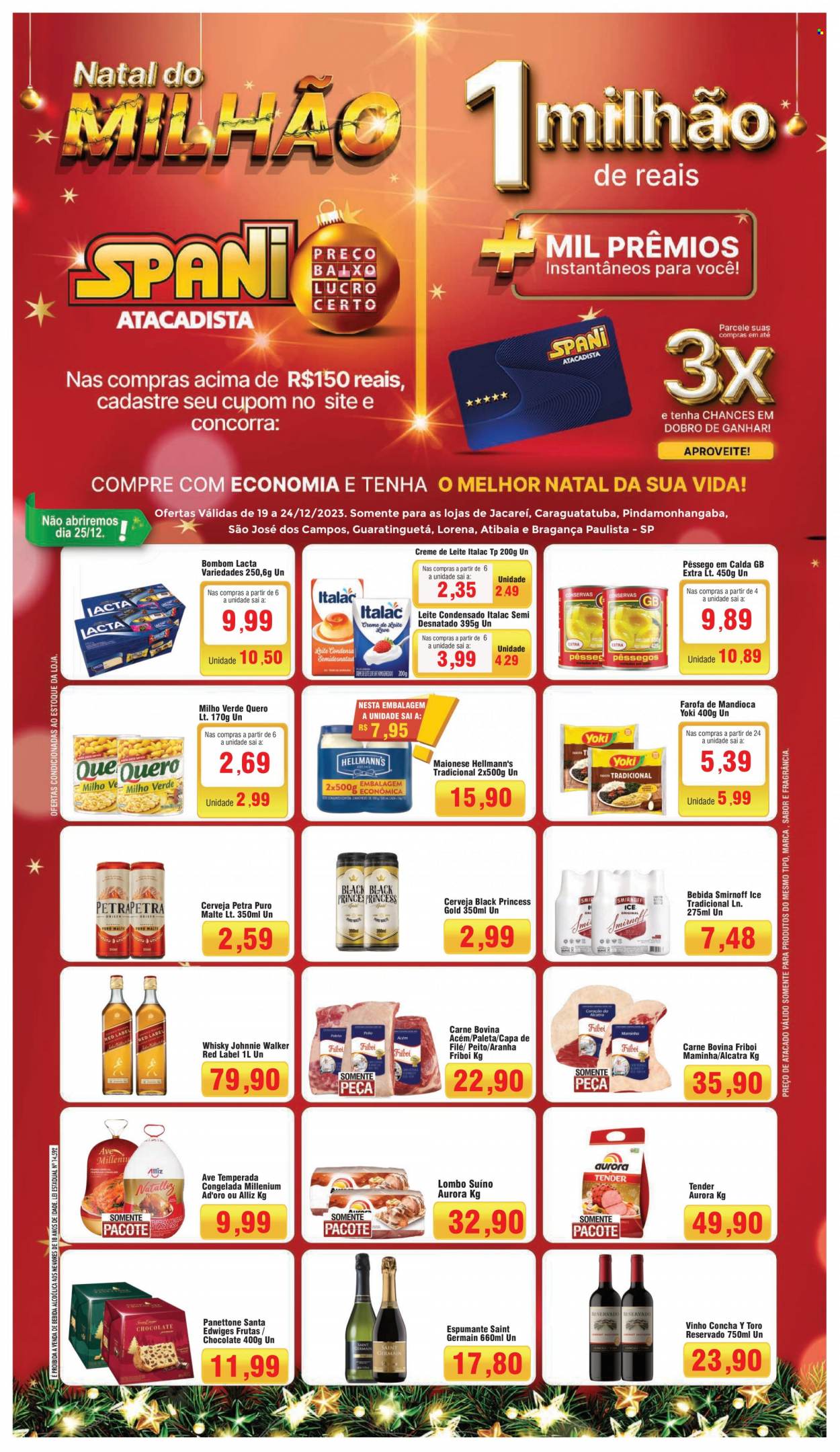Folheto Spani Atacadista - 19/12/2023 - 24/12/2023. Página 1