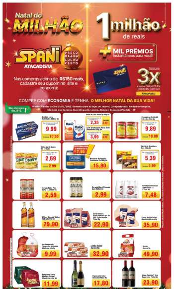 Folheto Spani Atacadista - 19/12/2023 - 25/12/2023.