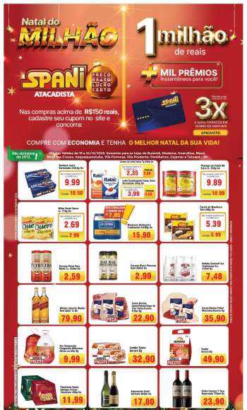 Folheto Spani Atacadista - 19/12/2023 - 25/12/2023.