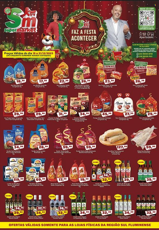 Folheto Rede Supermarket - 19/12/2023 - 21/12/2023. Página 1