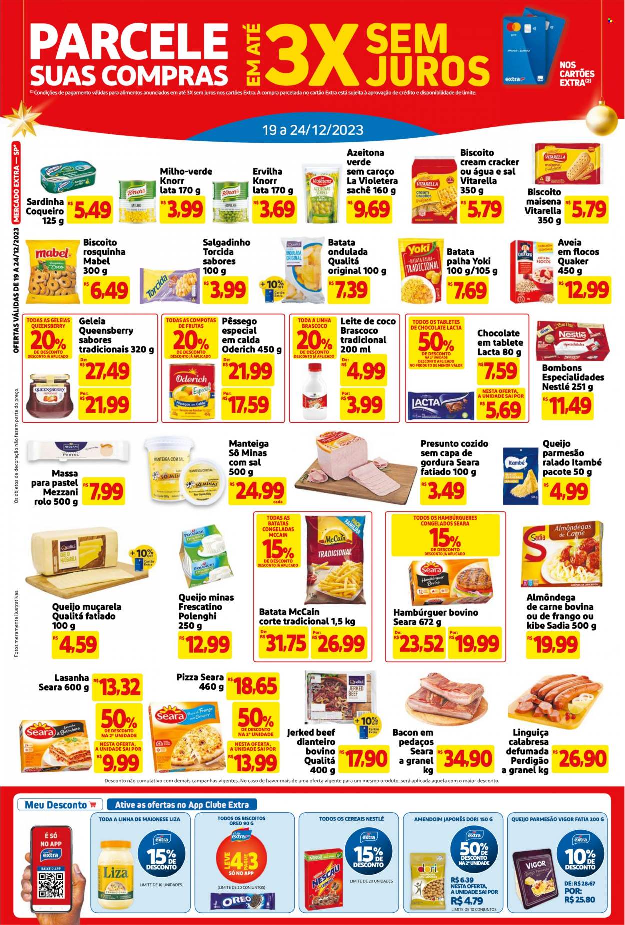 Folheto Mercado Extra - 19/12/2023 - 24/12/2023. Página 2