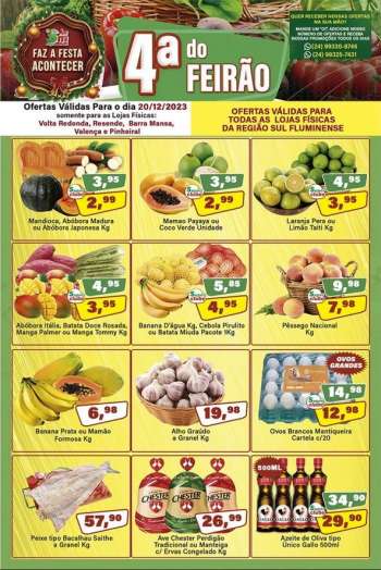 Folheto Rede Supermarket - 20/12/2023 - 20/12/2023.