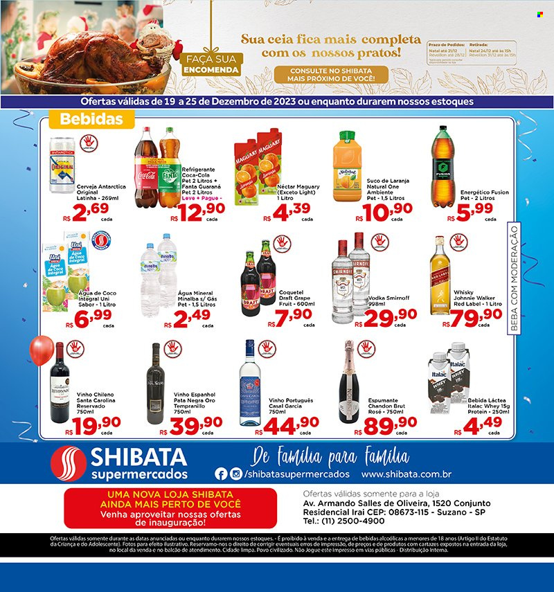 Folheto Shibata Supermercados - 19/12/2023 - 25/12/2023. Página 8