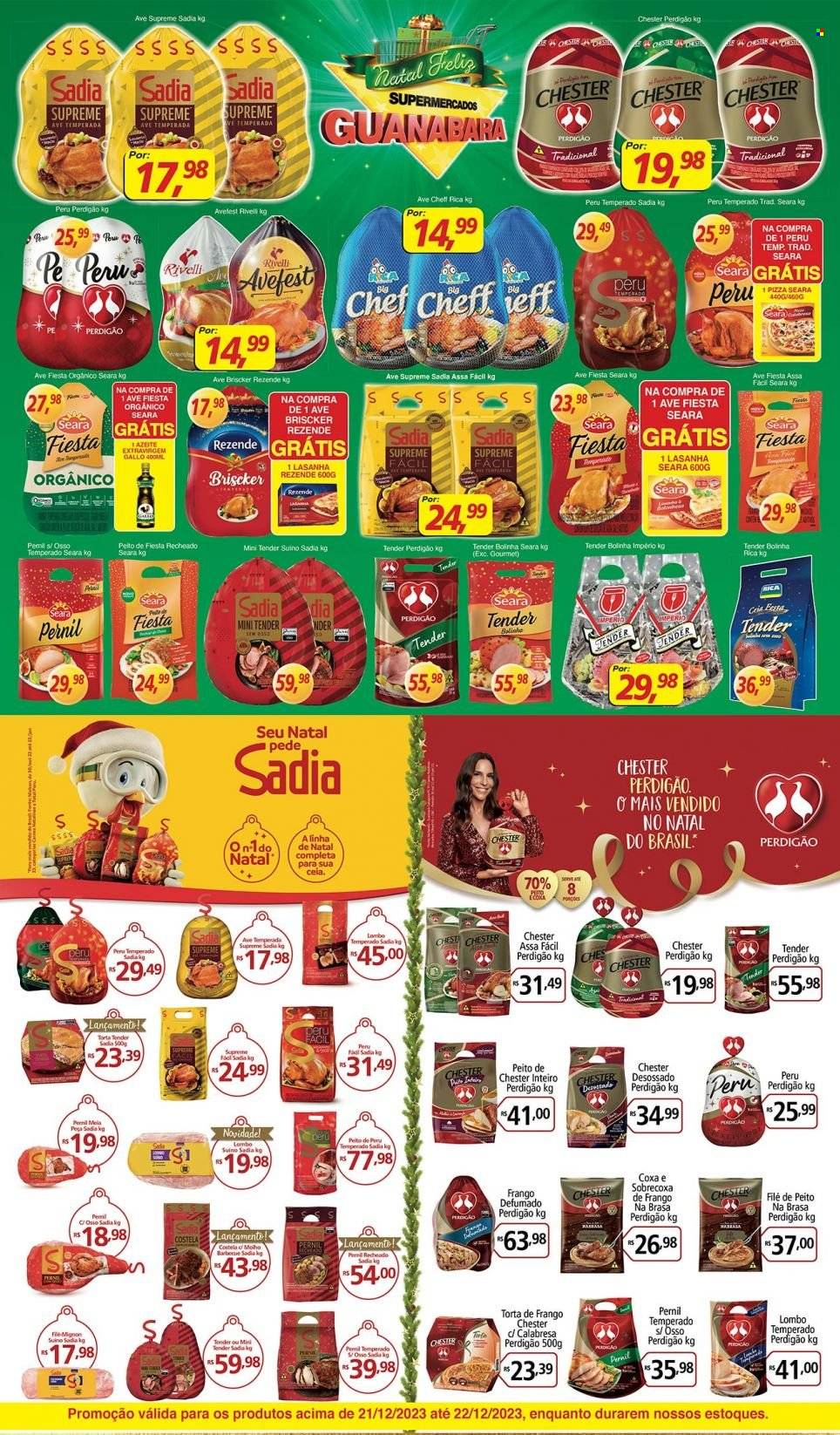 Folheto Supermercados Guanabara - 21/12/2023 - 22/12/2023. Página 3
