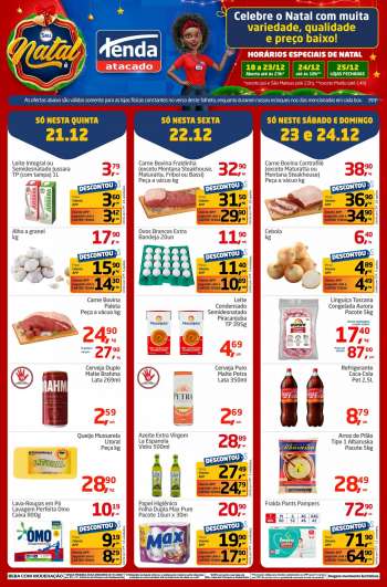 Folheto Tenda Atacado - 21/12/2023 - 24/12/2023.