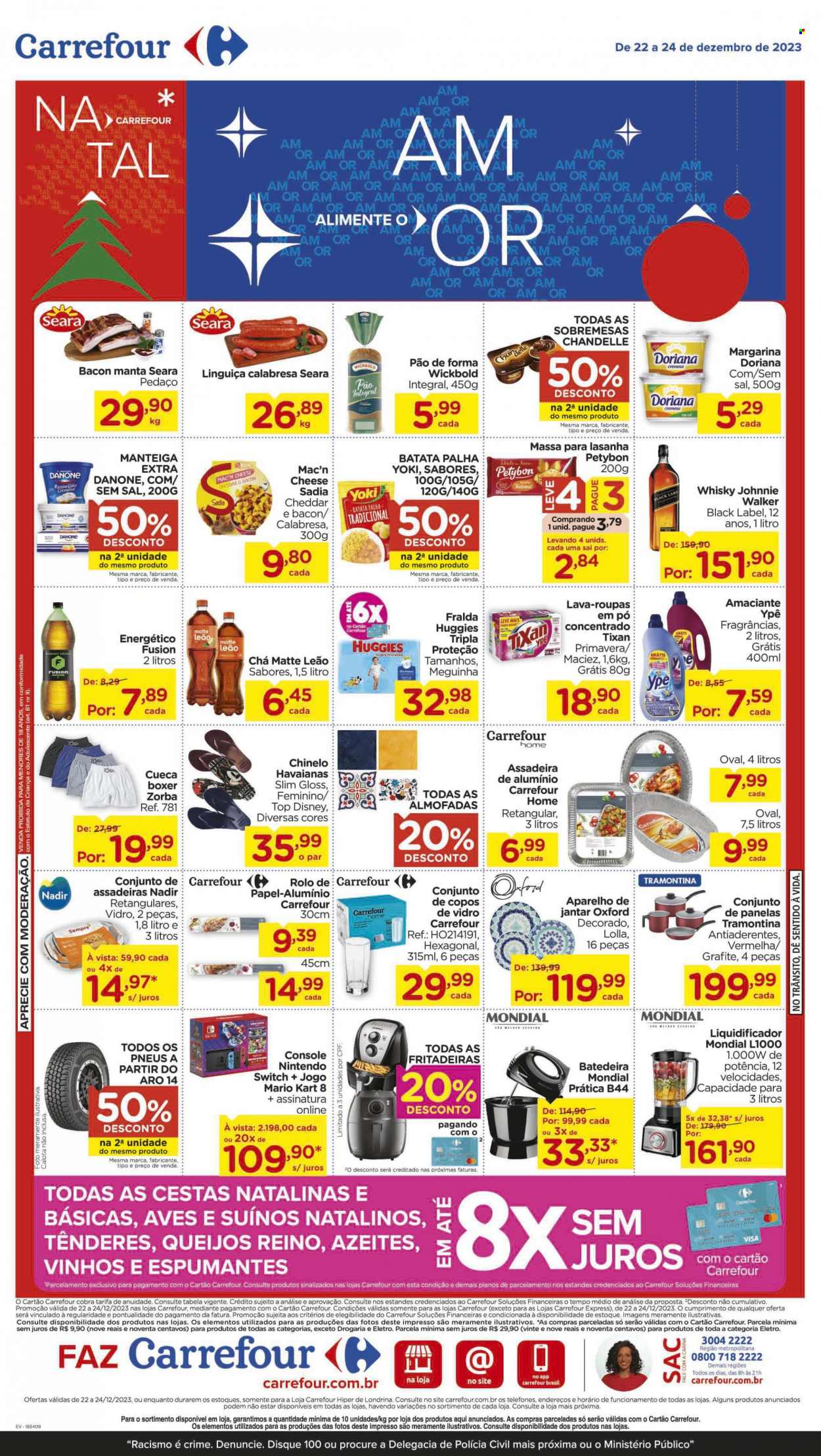 Folheto Carrefour Hiper - 22/12/2023 - 24/12/2023. Página 2