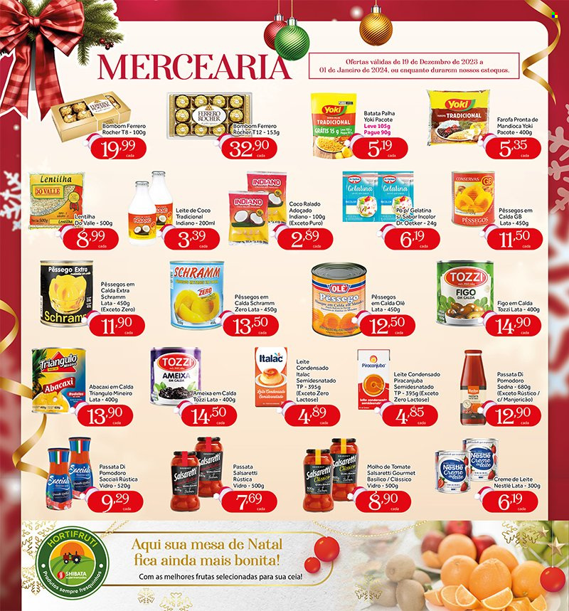 Folheto Shibata Supermercados - 19/12/2023 - 01/01/2024. Página 2
